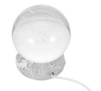 POPETPOP Lampe Veilleuse Boule de Cristal Système Solaire, Lumière Ambiante