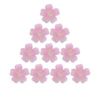 POPETPOP Lot de 10 Blocs de Notes Autocollantes en Papier Rose Motif Floraux Réalistes, Multi-pack Auto-adhésif pour Usage Quotidien et Fournitures de Bureau