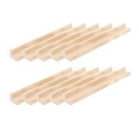 POPETPOP Lot de 10 Supports en Bois de 19 Cm (7,5 Pouces) pour Lettres Anglaises, Présentoir, Décoration en Bois à Faire Soi-même, Support pour Enfants Et Projets de Bricolage.