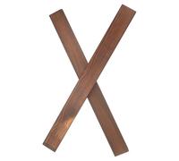 POPETPOP Lot de 2 Baguettes en Bois Rectangulaires Résistantes aux Termites la Pourriture, Dimensions 20x50x500 Mm, pour Aménagement de Patio et Jardin