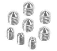 POPETPOP Lot De 20 Vis De Fixation Pour Barre Porte-serviettes De Salle De Bain, La Cuisine Ou Dressing, Acier Robuste M5*8 Et M6*8, Quincaillerie Plomberie, Vis De Rechange Pour Tringle à Serviettes