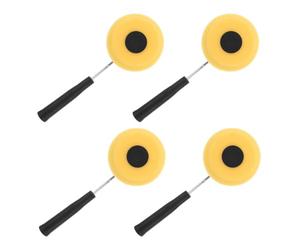 POPETPOP Lot De 4 Brosses De Bureau Pour Cadres En Mousse Serrés, Applicateur Mural Pour La Décoration De Cloisons Sèches, Le Nettoyage Des Murs, Des Espaces Et Des Coins. Brosses Et