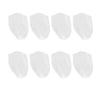POPETPOP Lot de 8 Filets en Nylon Blanc Respirants pour Arbres Fruitiers et Fraises, Paquet de Protection à Maillage Fin avec Cordon de Serrage pour Verger et Plates-Bandes Surélevées