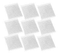 POPETPOP Lot de Pastilles Adhésives Double Face Transparentes Rondes 10mm, Forte Adhérence sans Résidus, 10 Feuilles de 100 Pièces pour Usage Mural Quotidien