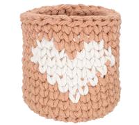 POPETPOP Manchon pour Verre en Corde de Coton Tressée, Housse Décorative de Cœur, Facile à Transporter Ranger, pour Garden Party et Table Extérieure