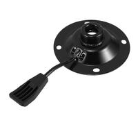 POPETPOP Mécanisme de Plaque Pivotante en Métal pour Chaise de Bureau Gaming, Base Stable avec Levier de Commande, pour Salons et Barbiers, Piètement Robuste et Polyvalent