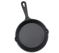 POPETPOP Mini Poêle à Œufs en Fonte Noire Antiadhésive Cuisine Maison et Usage Professionnel, Petite Poêle à Frire en Fer Facile à Nettoyer et Polyvalente