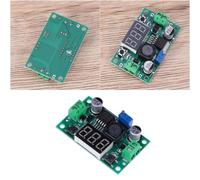 POPETPOP Module Convertisseur Régulateur de Tension DC-DC 1,25-37v avec Affichage LED, Protection Thermique et Sortie Continue 2a pour Alimentation Réglable