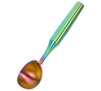 POPETPOP Pelle à Glace en Acier Inoxydable 9 Pouces Anti-gel, Cuillère à Boule de Glace Polyvalente pour Cookies et Pâte à Biscuits, Vacances