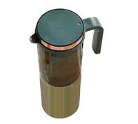 POPETPOP Pichet à Boissons Ménagères Grosse Capacité 1,2l en Abs et Silicone, Résistant la Chaleur, Pratique pour Dîner et Fête la Piscine