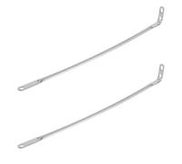 POPETPOP Pièce de Rechange pour Balai Serpillère Plat en Fer Argenté, Solution Adaptable pour Réparation et Installation DIY à Domicile, Fonctionnement Plus Fluide