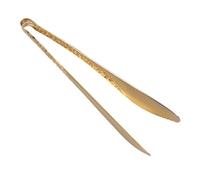 POPETPOP Pince Cuisine, Pinces Acier Inoxydable Doré, Motif Serpent, 1 Pièce, pour Servir Toast et Grillades, la Cuisine et Pâtisserie