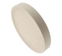 POPETPOP Plateau Mobile Rond pour Plante en Plastique et Métal, Support Solide et Mobilité Facile, Dimensions 31,5x31,5x4,2cm, pour Jardin et Jardinage Intérieur