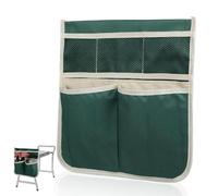 POPETPOP Pochette pour genouillère de Jardin, de siège de Jardin, 600D Oxford, Grand Espace de Rangement, Facile à Transporter, Jardinage, siège de et agenouilloir Polyvalent, Vert