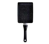 POPETPOP Poêle à Œufs Japonaise Chauffage Uniforme Tamagoyaki en Aluminium Noir Revêtement Antiadhésif et Facile à Nettoyer, Cuisson de Pancakes et Omelettes