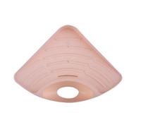 POPETPOP Porte-éponge Support Pratique en Acier Inoxydable Multifonction Étagère Triangulaire de Rangement Cuisine et Salle de Bain pour Évier Compact