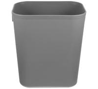POPETPOP Poubelle Carrée Petite Taille sans Couvercle, Design Simple Japonerie, pour Chambre, Salon ou Bureau, Matériau Solide et Facile à Nettoyer Couleur Aléatoire