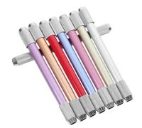 POPETPOP Rallonge de Crayon en Métal à Double Tête Prolongateur de Crayon Facile à Utiliser Lot de 8 Pièces Accessoire pour Artistes et Bureau