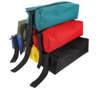 POPETPOP Sacoche à Outils Multifonction en Tissu Oxford avec 6 Pièces, Organiseur Pratique avec Sangle Main, pour Charpentier et Travailleur en Plaques de Plâtre