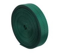POPETPOP Sangle de Support Jardin 98, 4 Pi X 1 Po, Toile Tissée Verte | Bande en Webbing Résistante aux Intempéries, Maintien Sûr pour Jeunes Plants et Tomates, Rouleau Réutilisable