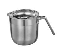 POPETPOP Séparateur Blanc Et Jaune D'Œuf En Acier Inoxydable Avec Seau De Grande Capacité Design À Drainage En V Pour Cuisine Facile Et Rapide