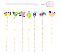 POPETPOP Set de Décorations Suspendues Couleur Aléatoire en Feutre Lot de Motif Véhicules Décoration Créative Finition Soignée, pour Suspendre Plafond pour Fenêtre et