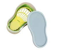 POPETPOP Set Outils pour Avocat avec Trancheur Dénoyauteur et Boîte de Conservation Accessoire de Cuisine Pratique pour Amateurs Avocat Couleurs Aléatoires Couleur Couleur