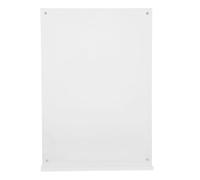 POPETPOP Support de Rangement pour Menus de Bureau, Porte-panneau en Acrylique T, Acrylique et Magnétique, Présentoir Transparent pour Cartes et Affiches, pour Restaurants, Fêtes et Shower
