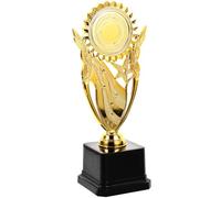 POPETPOP Trophée Créatif en Plastique Doré pour Garçon et Filles, Coupe Résistante et Difficile à Déformer, pour Compétitions Bureau et Fêtes