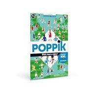Poppik Kit d'autocollants de découverte pour Enfants de 4 Ans et Plus - Kit d'affiches éducatives et Amusantes pour Enfants