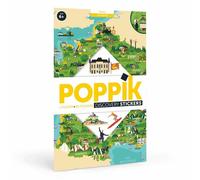Poppik poster stickers la france - dès 6