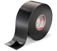 POPPSTAR 1x Ruban isolant universel auto-fusionnant (ruban d'étanchéité, auto-soudage), LxWxH 10m x 38mm x 0,76mm, noir