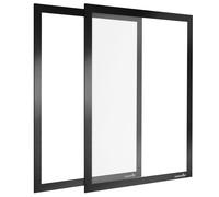 Poppstar 2x Cadre Magnétique A3, Hauteur 44,7 cm, Largeur 32,4 cm, Noir