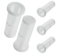 POPPSTAR 5X Cartouche de Filtre pour Filtre à Eau Tuyau de Jardin & Nettoyeur Haute Pression (Maille 0,15mm, Blanc)