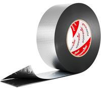 POPPSTAR Ruban d'étanchéité pour toiture (10 m x 50 mm x 1,5 mm) Bande de solin extrêmement adhésive à froid revetement aluminium