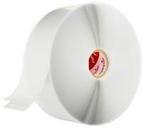 POPPSTAR ruban en silicone auto-fusionnant, 11m x 38mm, ruban isolant et d'étanchéité (Eau, Air), transparent, 1 rouleau
