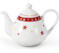 Porcelaine de Noël, cafetière/théière, porcelaine tchèque, 1,20 l, Leander