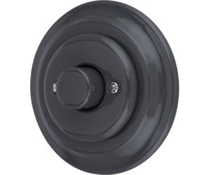 Porcelaine encastrée Rétro LED Variateur rotatif I PR1 gris foncé