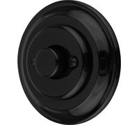 Porcelaine encastrée Rétro LED Variateur rotatif I PR1 noir
