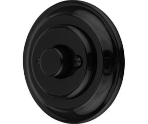 Porcelaine encastrée Rétro LED Variateur rotatif I PR1 noir