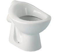 Porcher-Cuvette indépendante MATERNELLE 30x40cm en porcelaine avec sortie horizontale D85mm. blanc Réf P256401