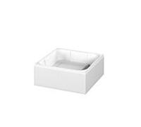 Poresta systems Duschwannenträger pour Bette et Kaldewei 800 x 750 mm, plat, 17029478