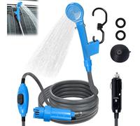 PORFOYO Douche Portable de Camping - Douche de Camping avec Tête de Douche et Tuyau de Douche, Douche pour Camping, Douche Portable, Douche de Camping Extérieure pour Camping, Jardin, Voyage, Plage