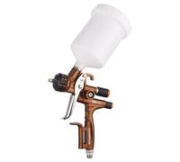 PORPHIS PRD-717 Pistolet pulvérisateur de peinture avec buse divisée de 1,3 mm, couleur café