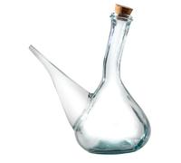 Porron en verre 1 L avec bouchon en liège 14.00x14.00 cm
