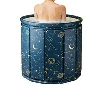 Portable - 2000 g - à Glace antidérapante et légère en PVC | Pliable, Pas d'installation, baignoires autoportantes pour Salle de Bain, Jardins, gymnases, Voyages, pour Hommes et