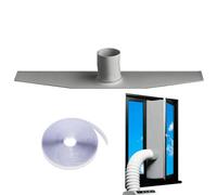 Portable AC Window Seal Kit 118 Inch Waterproof Leakproof Adhesive Fastener