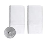 Portable AC Window Sealing Kit - 2 Piece Waterproof Window Seal with Zipper