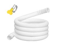 Portable Air Conditioner Drain Hose - 10ft Flexible Water Discharge Tube wi