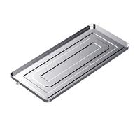 Portable Air Conditioner Drain Pan, Air Conditioner Water Tray with Drain and Rolled Edges, Metal AC Drain Pan for Indoor/Outdoor(94 * 44cm)